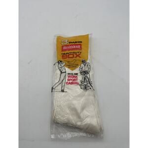 Vintage NOS 3 Pairs Healthknit Heavy-Duty Sox Sealed New